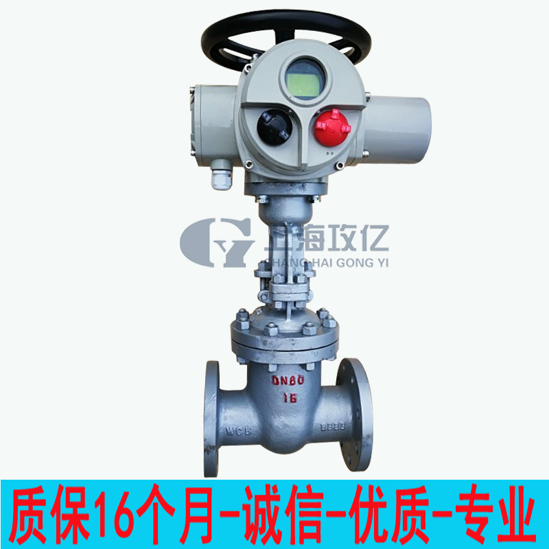 智能型电动法兰闸阀Z941H-25C DN65智能一体化电动闸阀