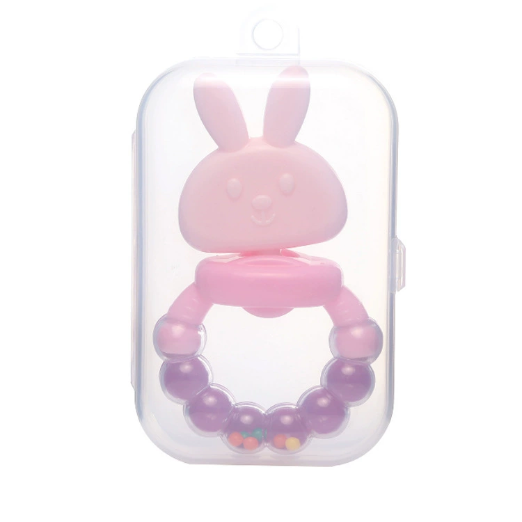 Children's chewy beanbag, teether, silicone appeases rabbit, new collection, can bite