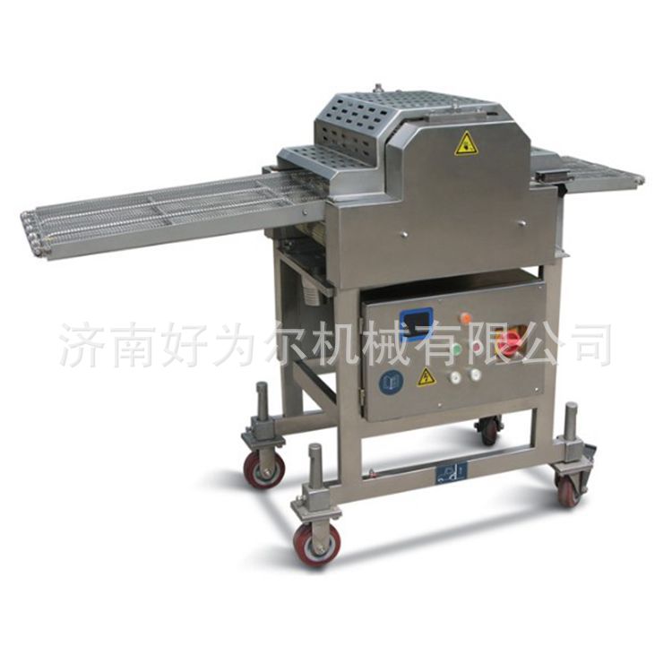 厂家山东600型自动断筋机 轧花设备 牛肉筋腱嫩化机 肉类嫩化机