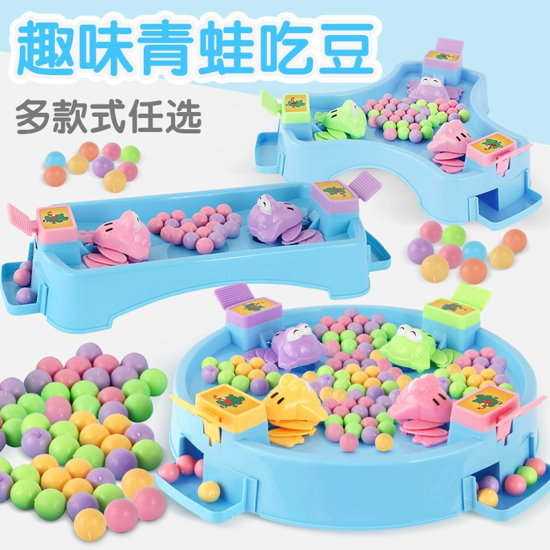 Игровой набор (4425) популярная игрушка из соцсетей, кормление маленьких лягушек — настольная семейная интерактивная игра