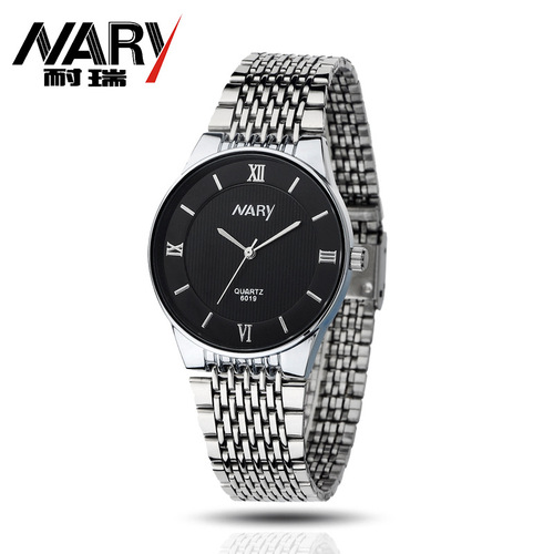 NARY/Nary quartz watch fashionable waterproof couple watch watch factory direct sale 6019