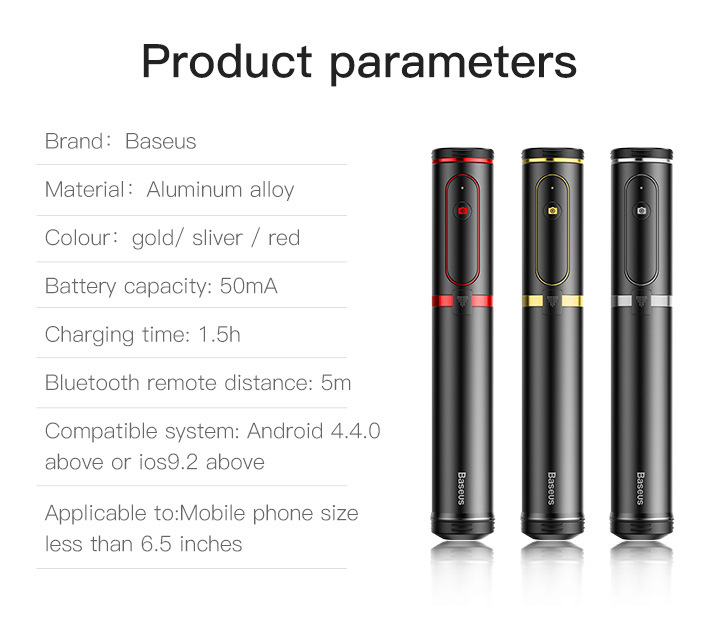 Perche selfie en Alliage d aluminium - Ref 3387050 Image 36