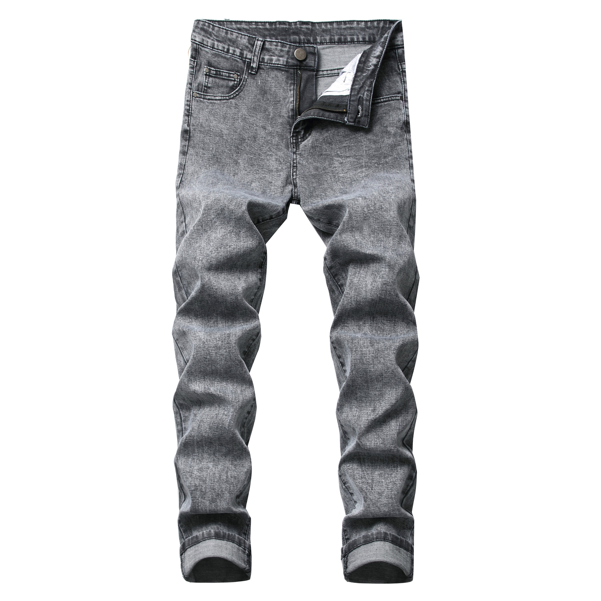 Men's Clothing stretch slim jeans denim trousers _ipsvogv.com