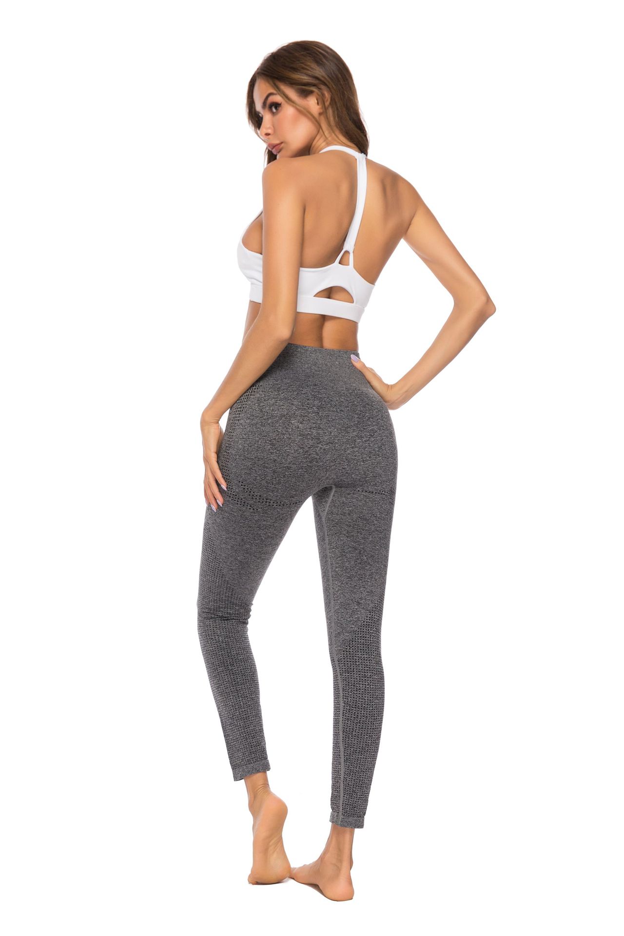 Hip-Lifting Seamless Yoga Pants NSNS12230