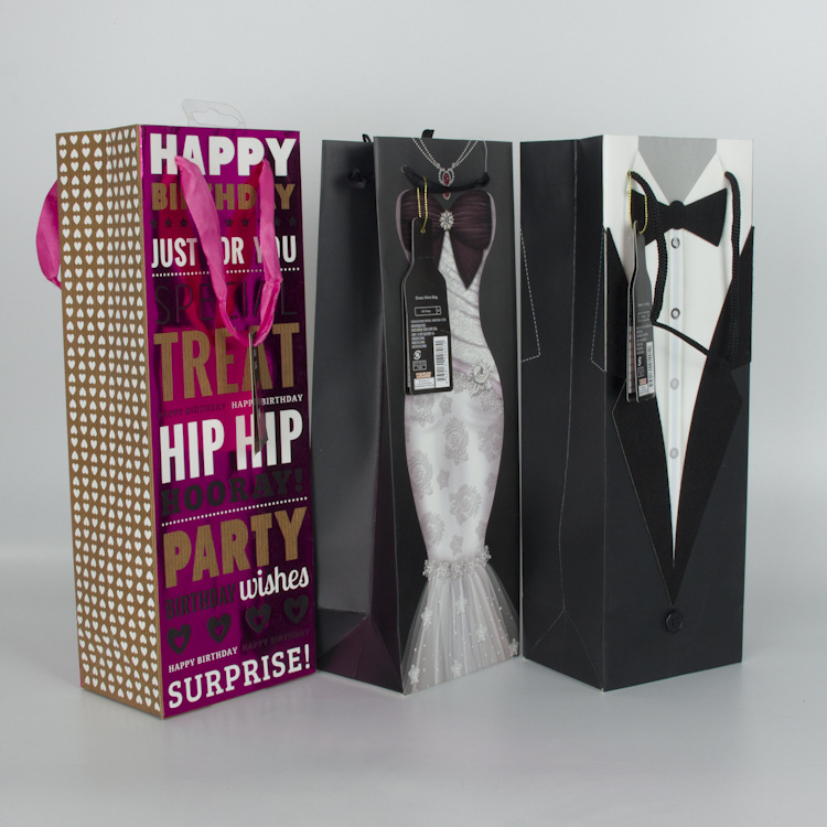 创意彩色礼品包装纸袋定做 礼品手提纸袋 手提袋子