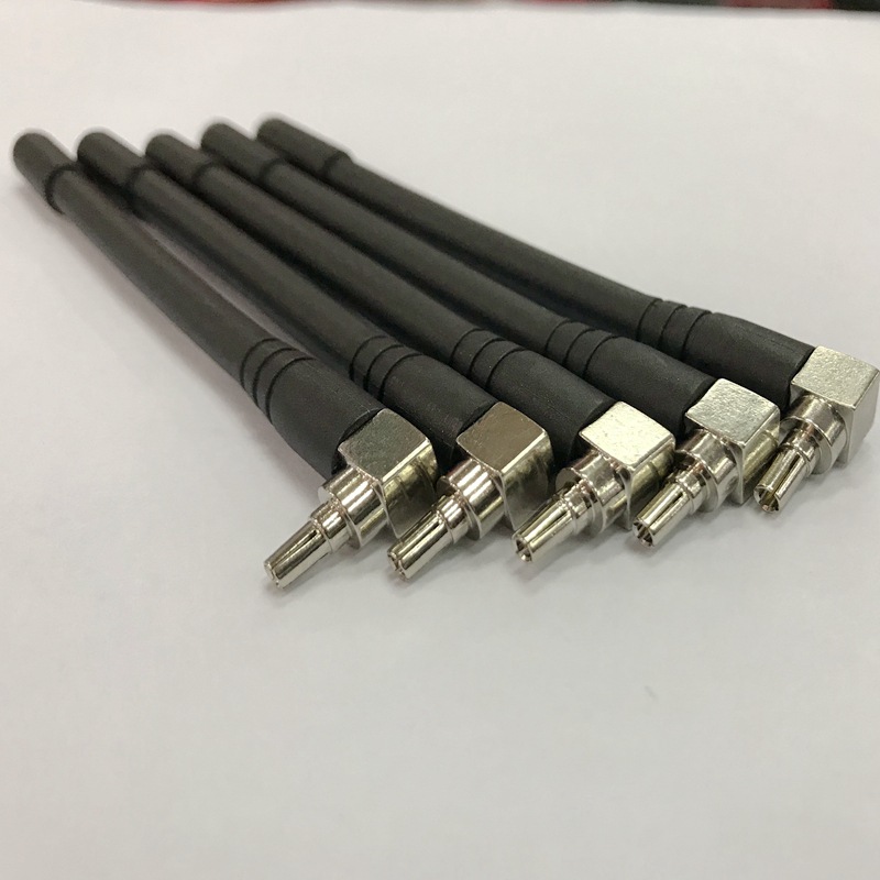 CRC9弯公头90度全网通3G/4G/GPRS/3DB华为WIFI路由器网卡黑色天线