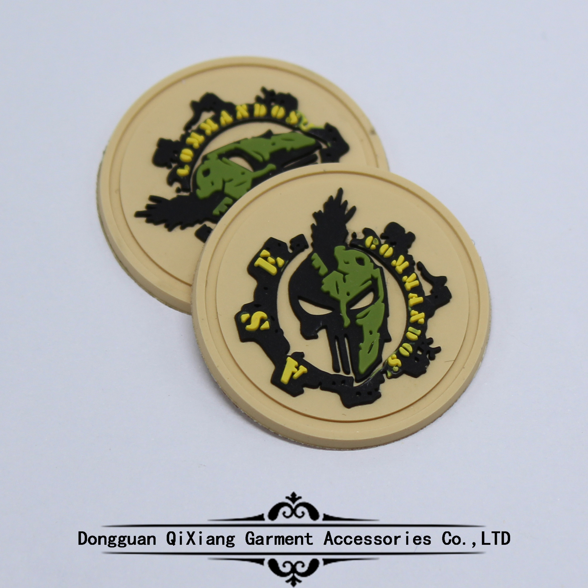 来图定制PVC软胶章仔 立体箱包、服帽配件 PVC肩章帽徽定做