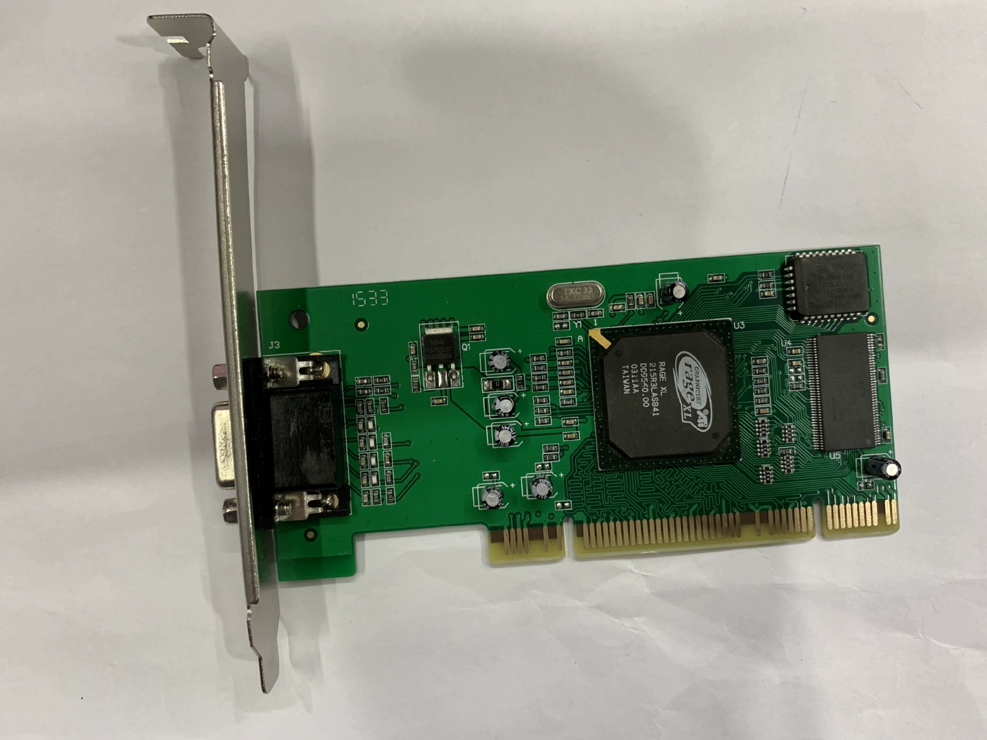 PCI видеокарта ATI RAGE XL 8MB карта VGA карта таблица микрометры карта