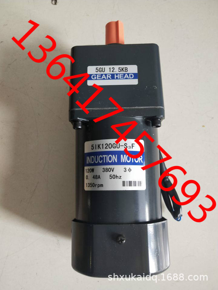 INDUCTION MOTOR电机GEAR HEAD减速机5IK120GU-S3F 5GU 12.5KB