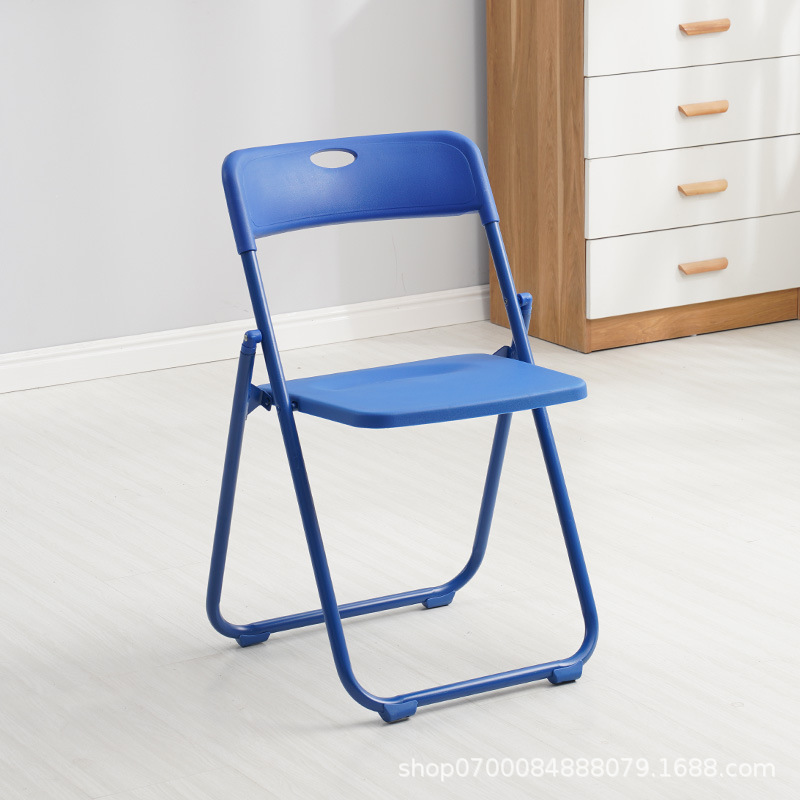 Silla plegable de plástico, oficina o exposición, moderna, venta directa de fábrica