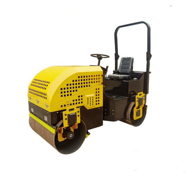 批发供应 2吨压路机 驾驶型振动压路机 双驱双震压路机