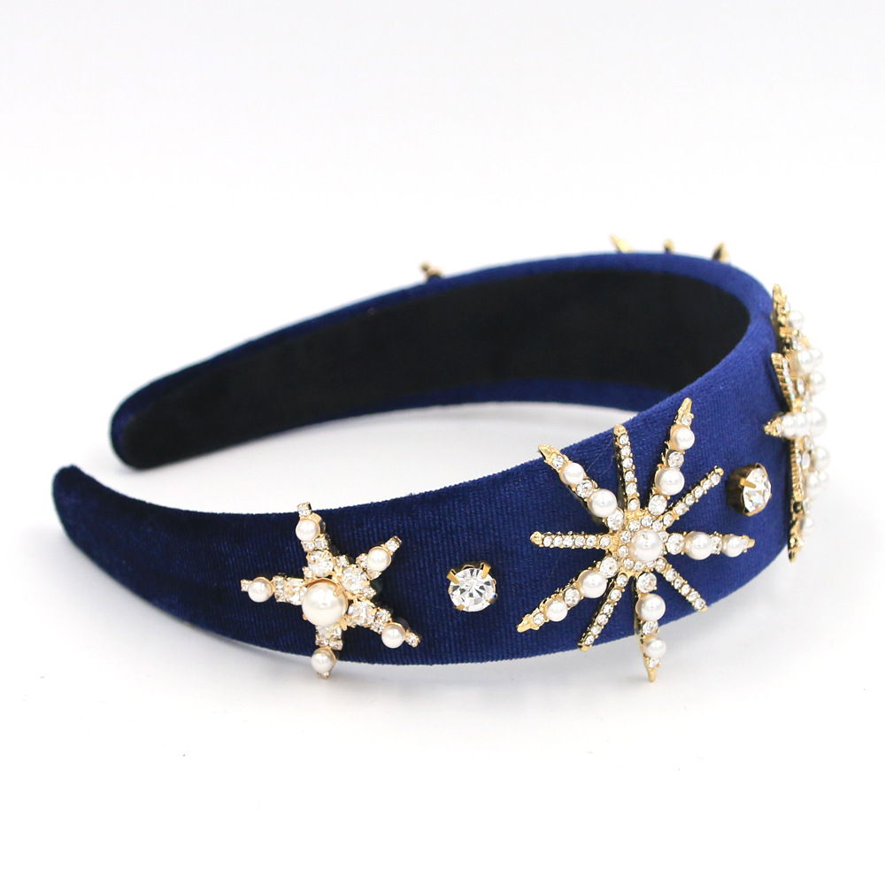 Hot Selling Fashion Sunflower Crystal Sunflower Headband Wholesale display picture 7