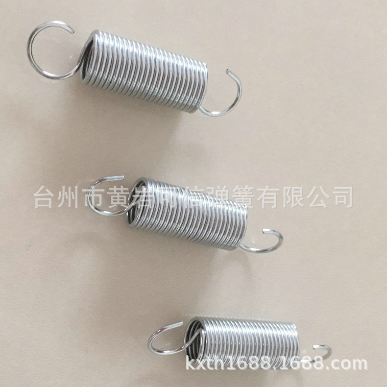 厂家提供黑色拉伸弹簧 锰钢拉伸弹簧 碳钢拉伸弹簧