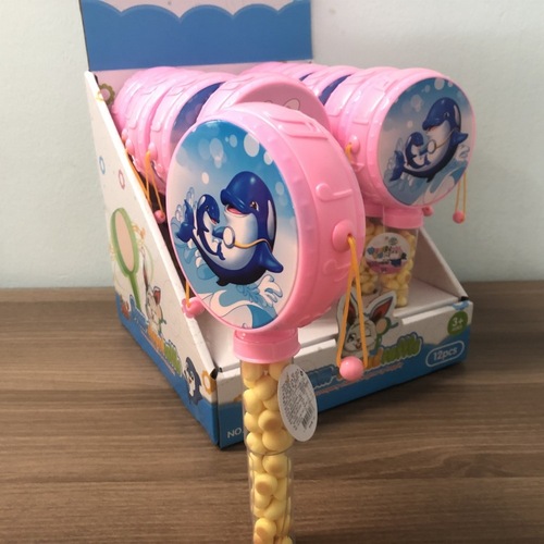 New Lattice Drum Toy, Small Cake Candy 15g, Children's Leisure Toy, Food Manufacturer Wholesale