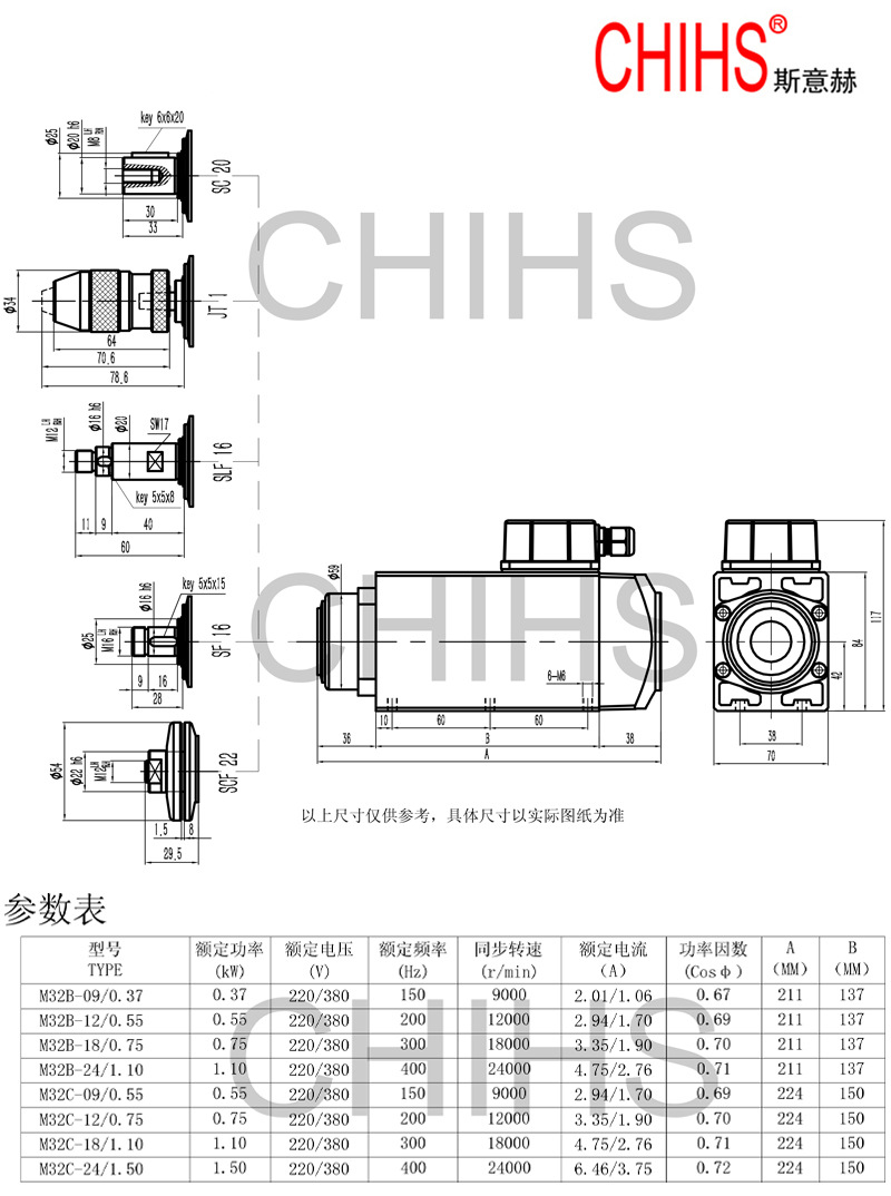 供应精密高速高速雕刻机主轴电机 木材石材行业设备用主轴电机