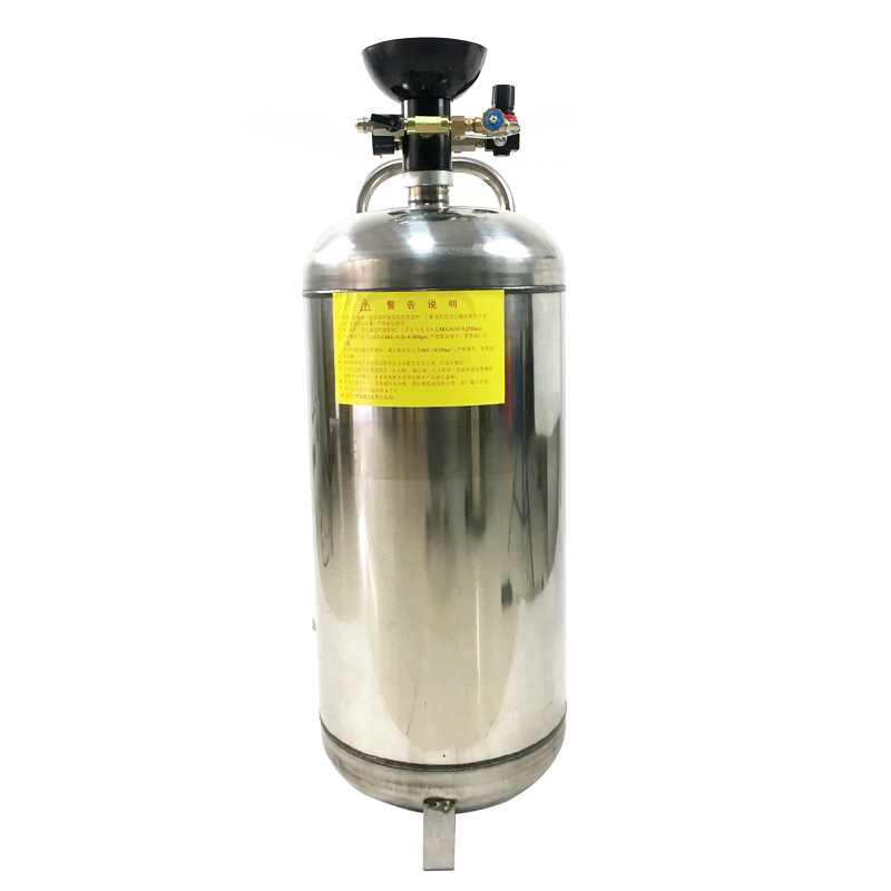 Máquina de espuma de lavado de coches comercial máquina de agua de cera de doble propósito máquina de acero inoxidable sin arañazos limpie libre coche belleza barril de espuma puede