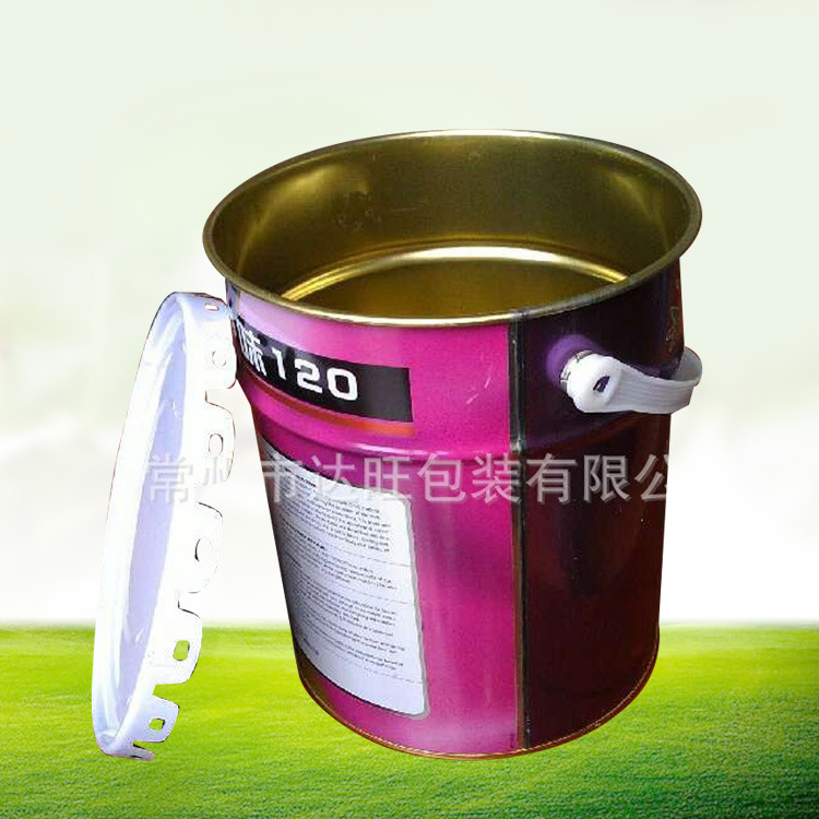 厂家批发20升油漆桶 18升涂料桶 彩印包装桶铁桶