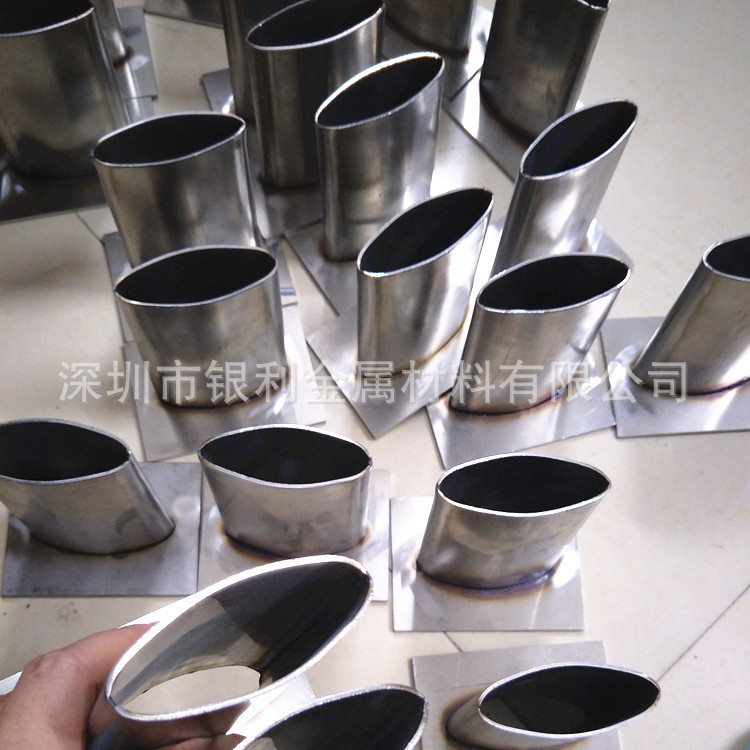 深圳厂家304不锈钢异型管 不锈钢椭圆形管 矩形管焊接管 定制加工