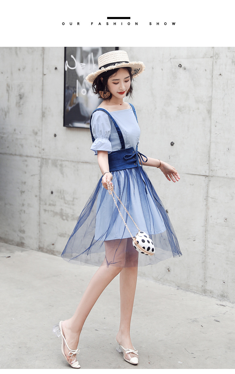 Costume femme MARQUE INDéPENDANTE en Coton denim mesh - Ref 3335555 Image 28