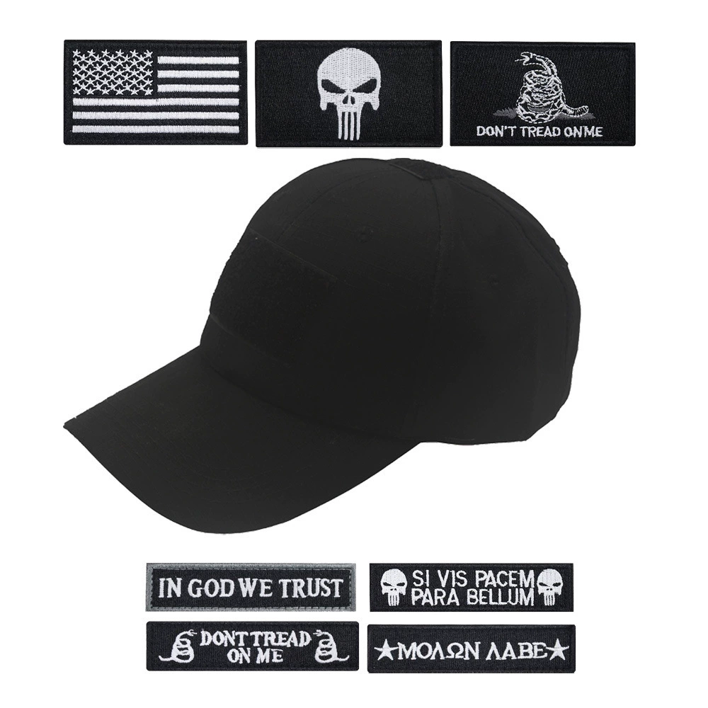 Amazon в наличии на складе тактическая камуфляжная шляпа на липучке Военная бейсболка для фанатов получите 7 кепок бесплатно