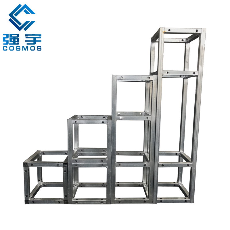 方管圆管钢铁小桁架 热镀锌舞台背景架 婚庆广告背景展会展示架