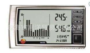 Testo Contu Industrial -Grade High -Refision Digital Deatry и влажность Recorder Testo 623