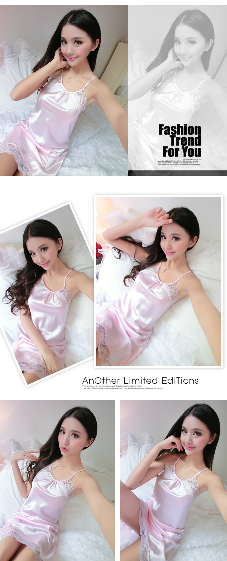 Soutiens-gorge en Soie glacée - Ref 3369362 Image 46