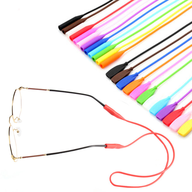 Glasses Accessories Silicone Glasses Rope Glasses Strap Anti-slip Anti-drop Elastic Glasses Sports Anti-slip Cover Lanyard Glasses Accessories Silicone Glasses Rope Glasses Strap Anti-slip Anti-drop Elastic Glasses Sports Anti-slip Cover Lanyard
