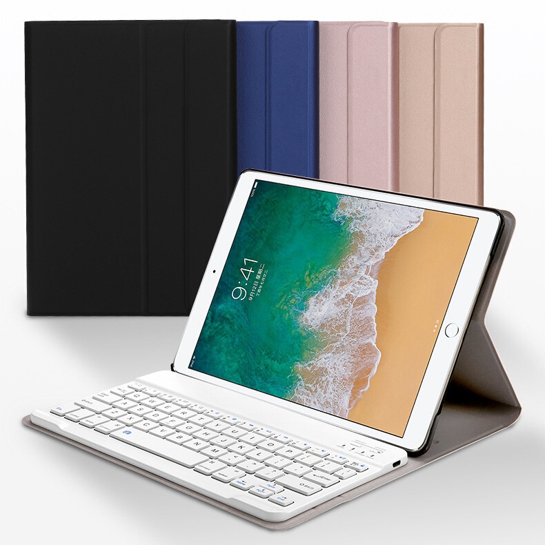 For iPad10.2 Bluetooth Keyboard Split Protective Case 9.7 Inch air4 Bluetooth Keyboard Flat Leather Case pro11