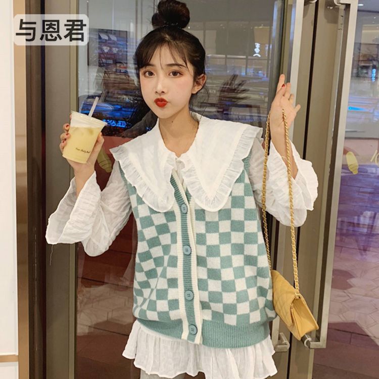 Gilet femme AVEC ENJUN en Tricot - Ref 3316583 Image 1