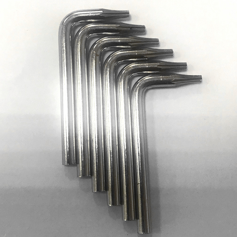 厂家产销中高碳钢加硬淬火梅花起子电子螺丝拆卸梅花扳手T6*16*33