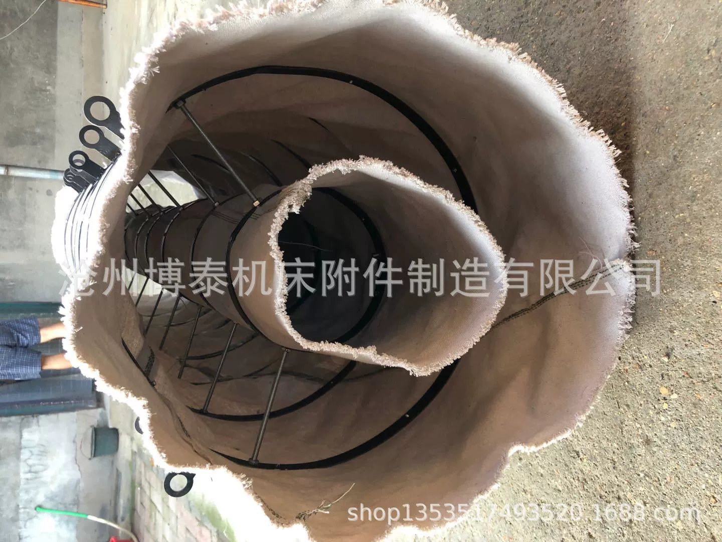 Микро порошок Бен фиксированной сыпучих машина телескопический шланг внутри и снаружи неотъемлемой три веревки двухслойный мешок ткани