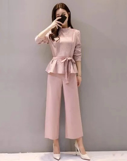 Costume femme en Coton et lin - Ref 3333781 Image 3