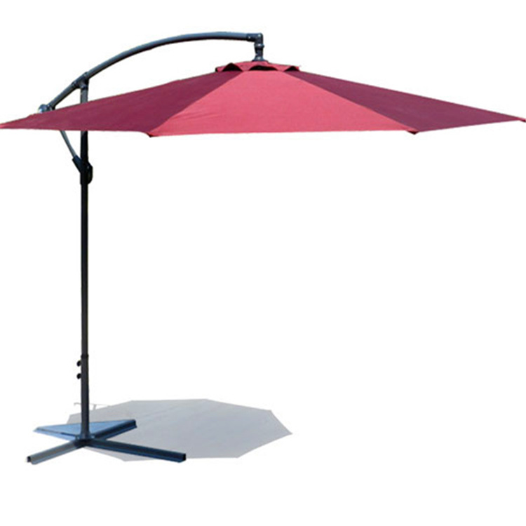 厂家批发香蕉伞遮阳户外双层 罗马伞定制户外遮阳庭院手动别墅伞|ms