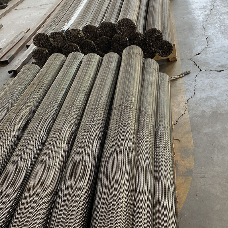 1cr13 Annealing furnace Belt food Delivery Stainless steel mesh dryer Cleaning machine Mesh belt factory Direct selling