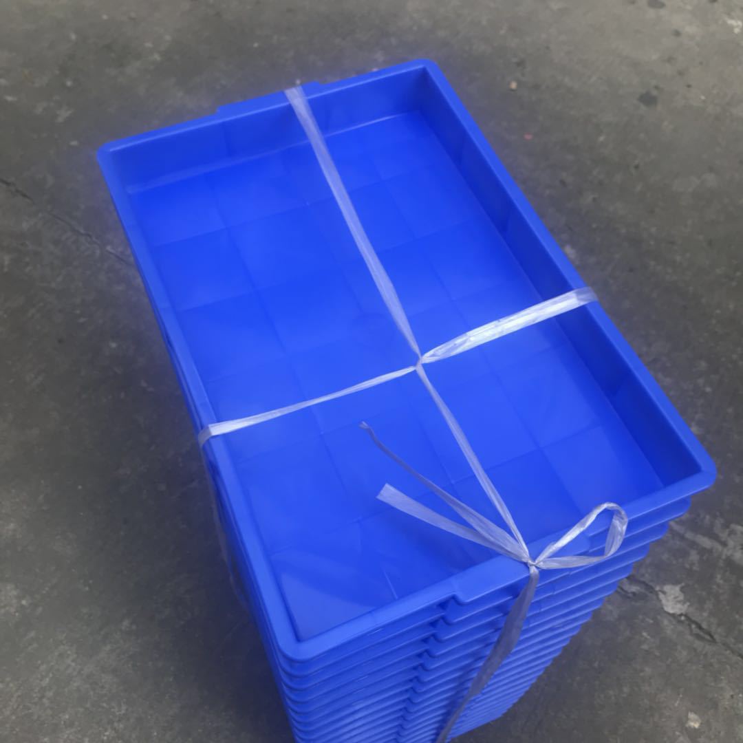 厂家批发340*240*30塑料方盆长方形周转盘零件储物盘加厚收纳方盘