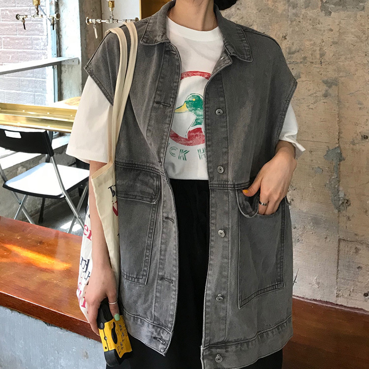 Gilet femme AVEC ENJUN en Cow-boy - Ref 3316613 Image 11