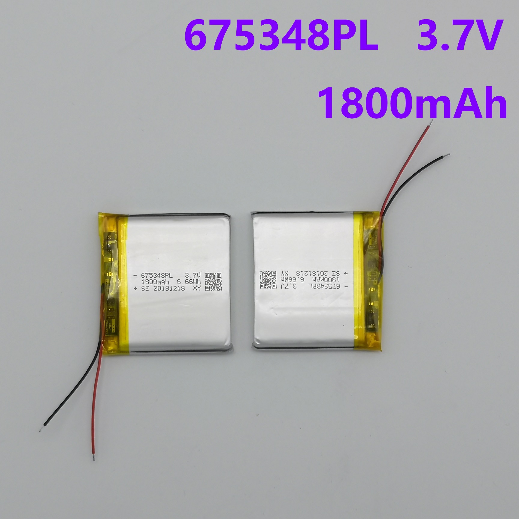 675348PL-1800锂聚合物  锂离子电池 锂电芯 LI-ION