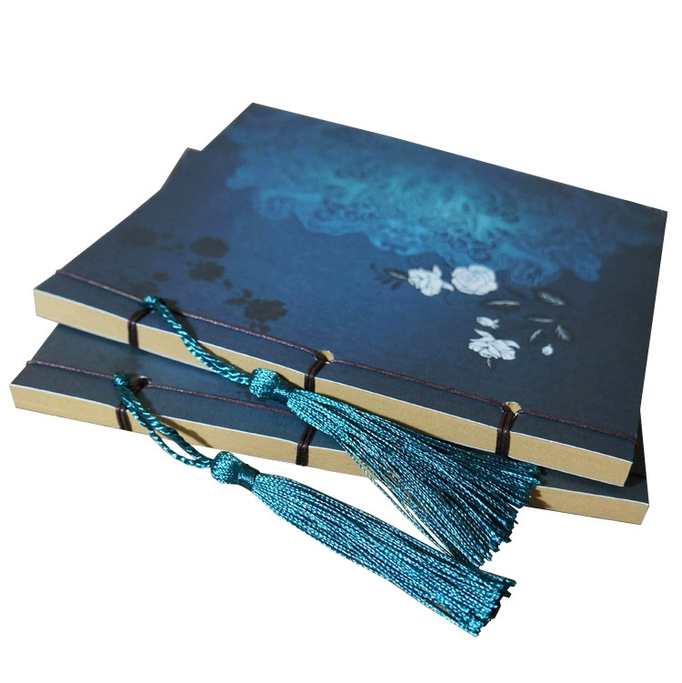 岁月坊 Ancient Wind Line Powder Paper blank Ben retro line is a handmade book Chinese style jade case ancient style and elegant