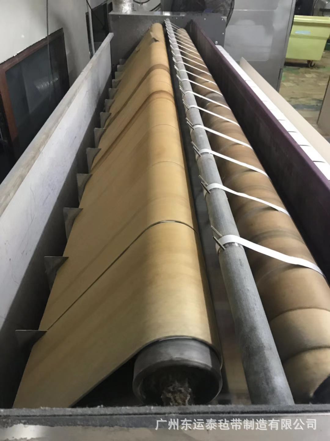 欧洲熨烫机专用高温毛毡带熨烫带
