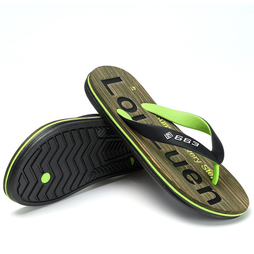 New beach flip flops for men wholesale summer non-slip pvc flip flops for outer wear flip flop sandals