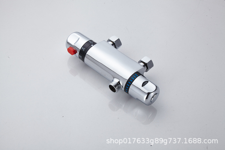 Original manufacturer's exposed alloy constant-temperature mixing valve faucet, bathroom rain shower head, automatic warm water control valve set Application Scenario