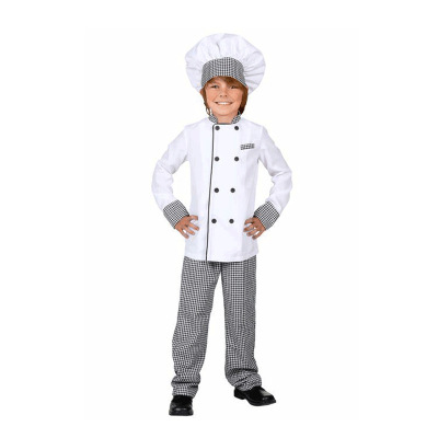 cook boy Costume Occupation Cosplay Dress up Ideal Carnival Masquerade clothing