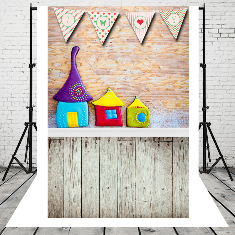 New foreign trade export photography background cloth children's party venue layout background cloth colorful flag background cloth New foreign trade export photography background cloth children's party venue layout background cloth colorful flag background cloth