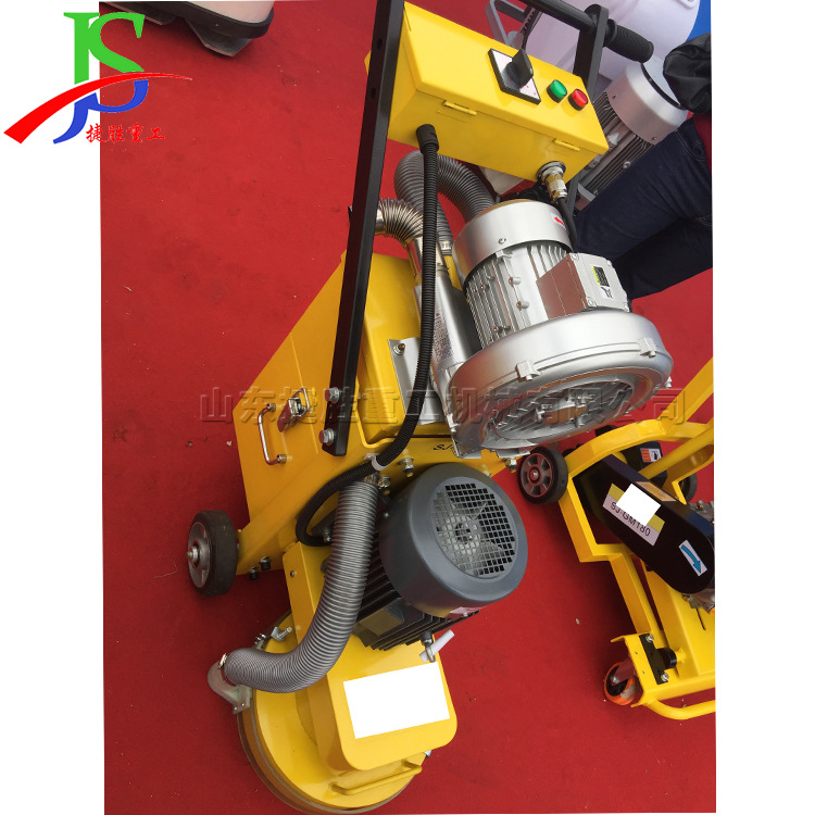 捷胜牌环氧地坪找平机 水磨石耐磨地面磨地机 环氧树脂层去除机