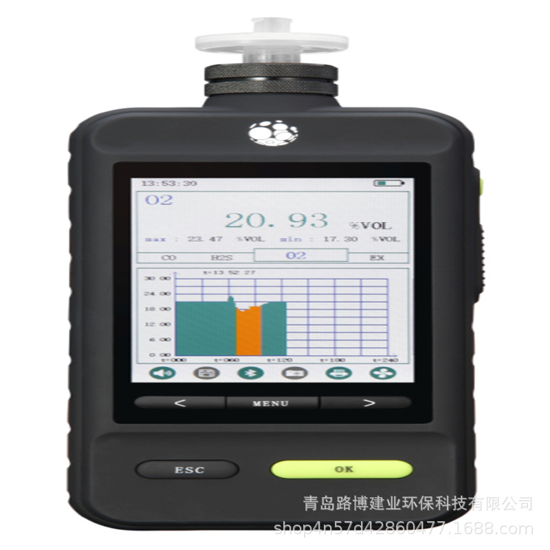 LB-KY4X智能型泵吸四合一氣體檢測儀