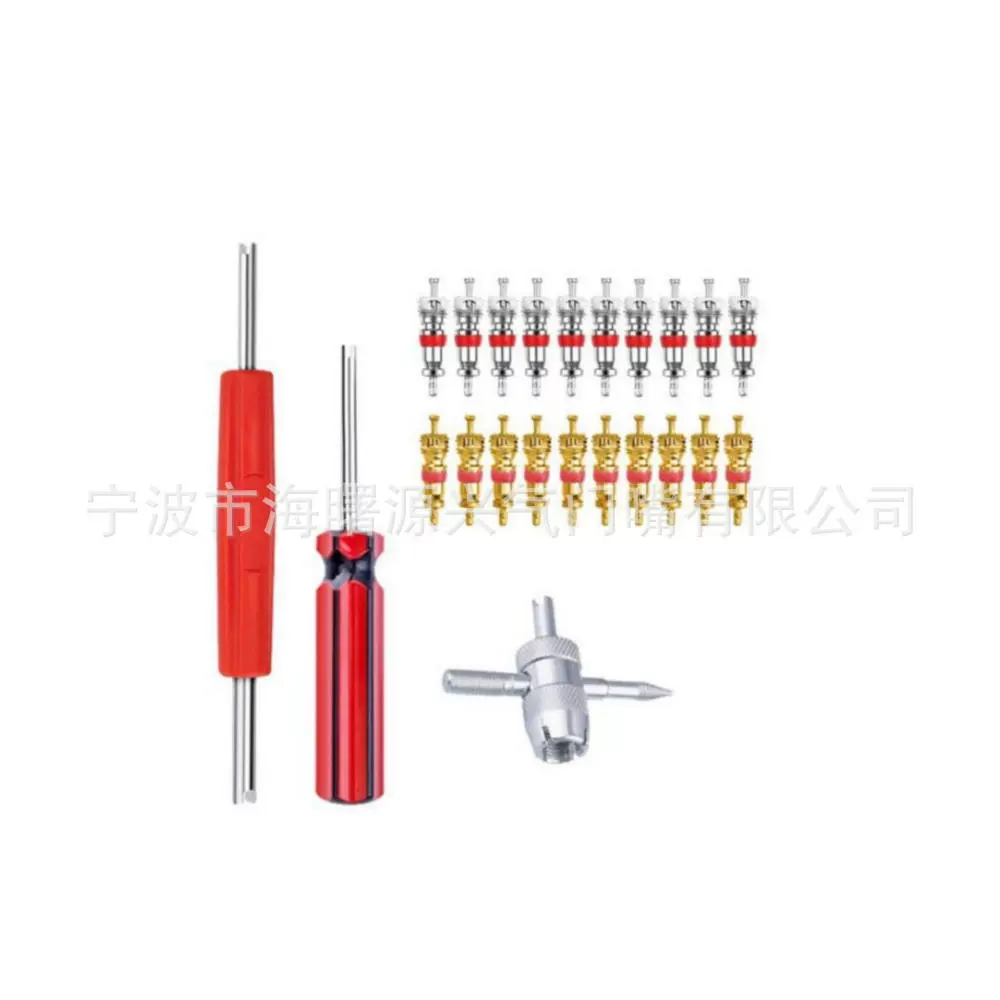 Набор инструментов для установки сердечника клапана автомобильных шин с одной головкой