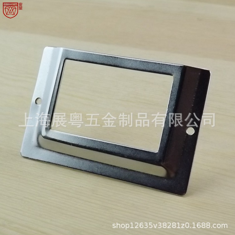 AW Anwang hardware etiqueta marco de tarjetas de visita de hoja de hierro antiguo cajón etiqueta marcador marco de tarjetas de fábrica directa