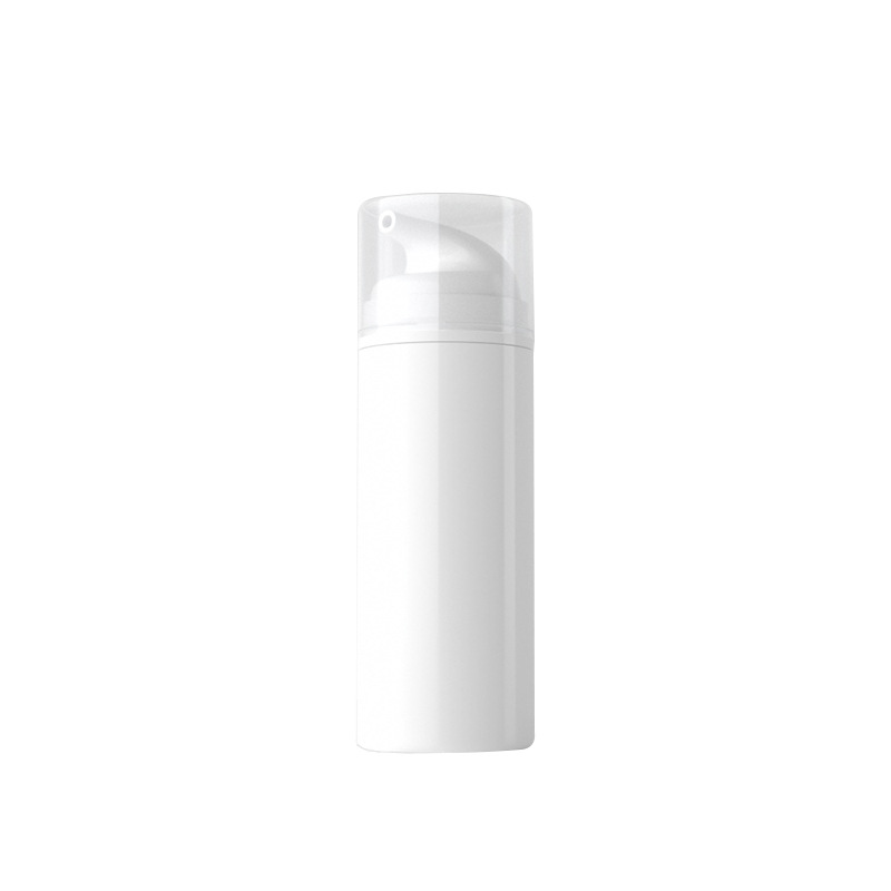 Boquilla cilíndrica botella de loción de vacío de plástico presión loción botella de vacío hebilla de vacío cosméticos sub-embalaje botella de loción