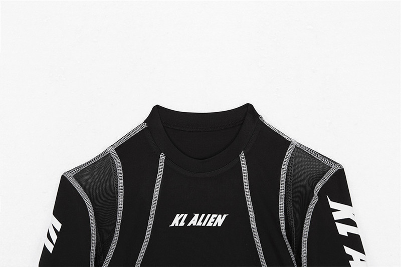 Body Sexy en maille imprimée à manches longues pour femmes, nouvelle collection été 2024_voghion.com